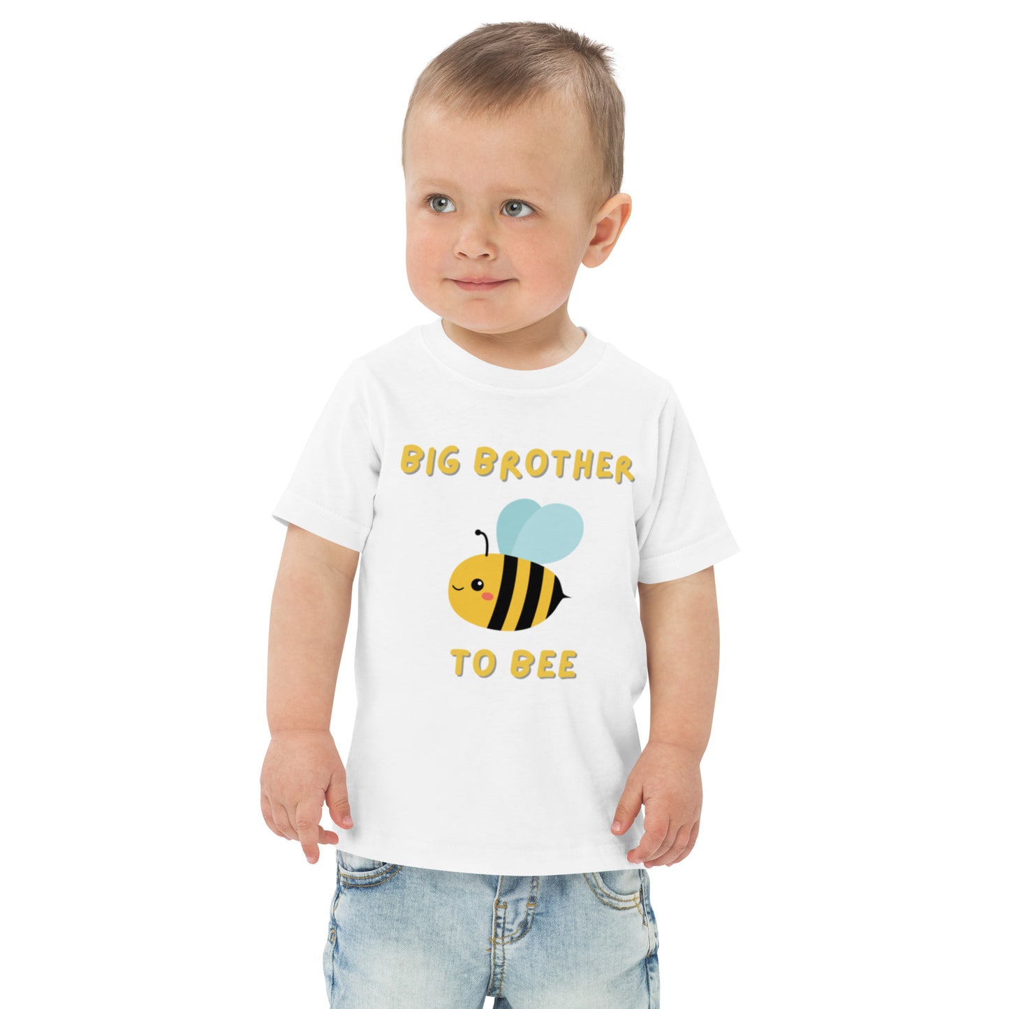 Big Brother T-shirt - Big Brother to Bee vit