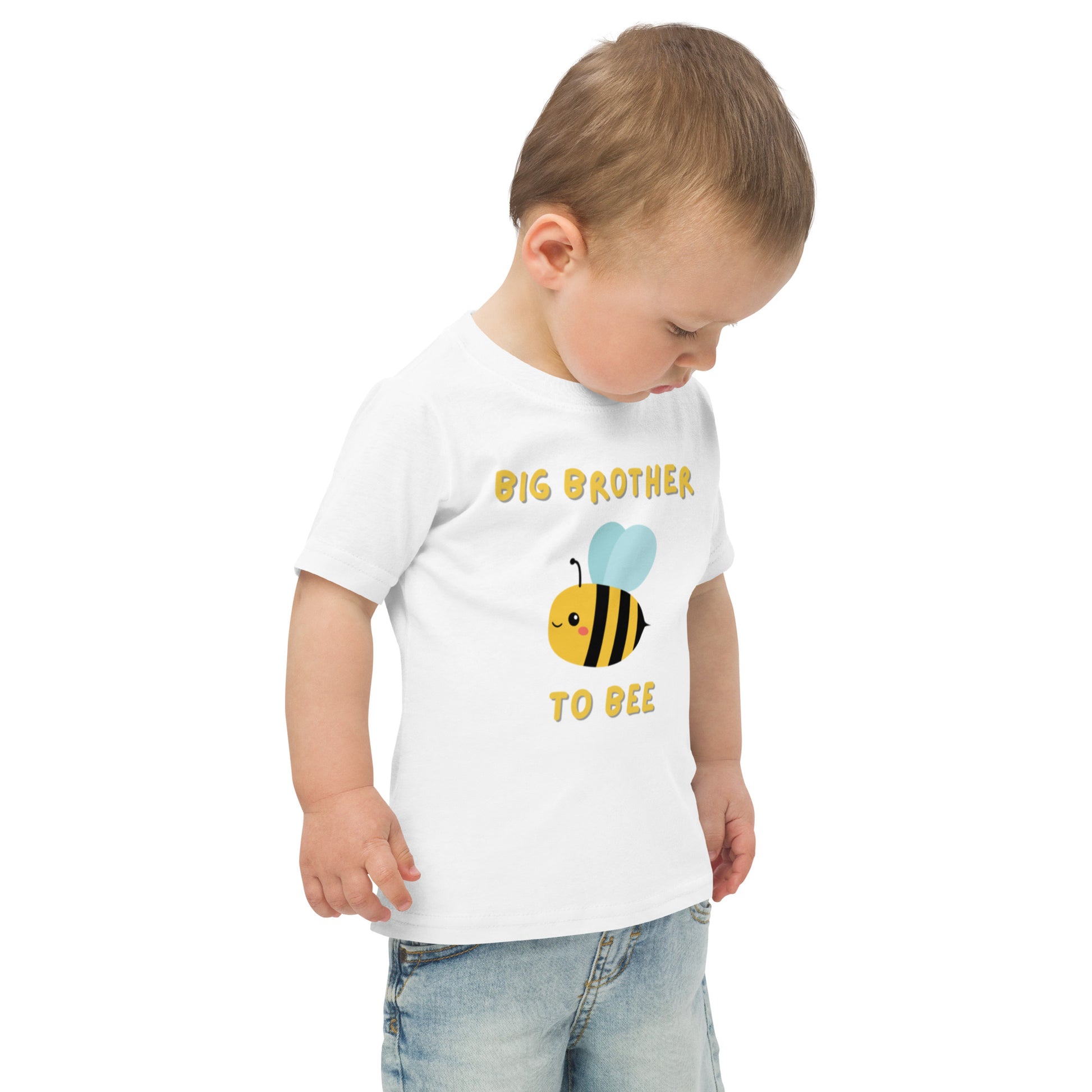 Big Brother T-shirt - Big Brother to Bee vit