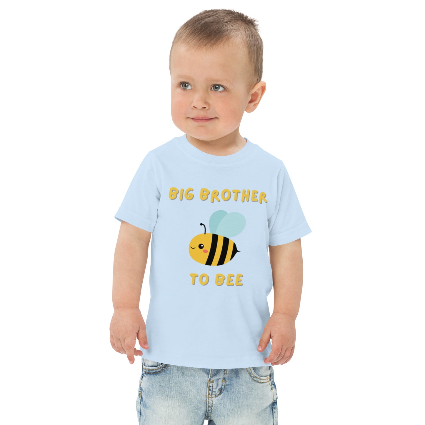Big Brother T-shirt - Big Brother to Bee ljusblå