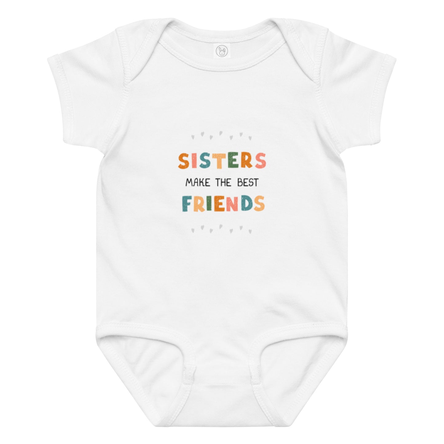 Lillasyster Body - Best Friends vit