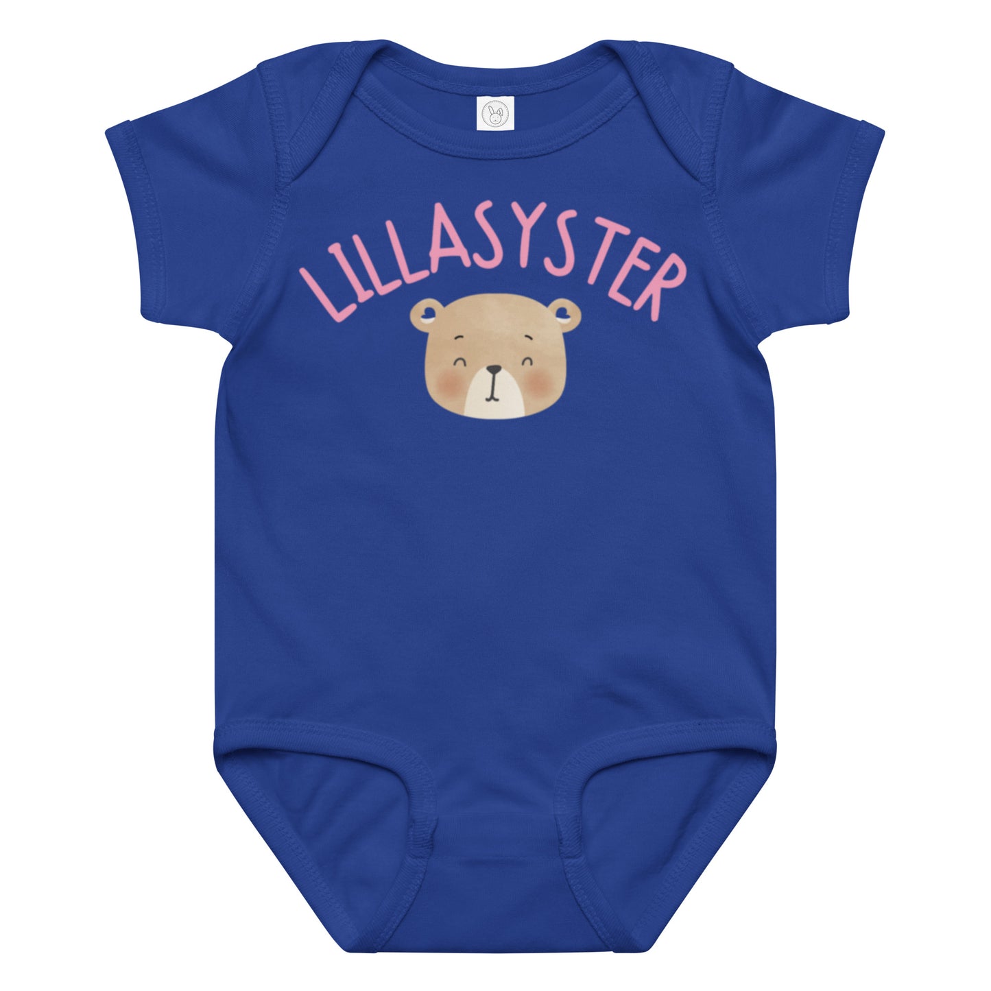 Lillasyster Body - Teddy blå