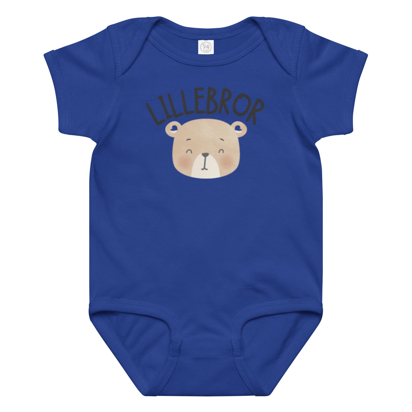 Lillebror Body - Teddy blå