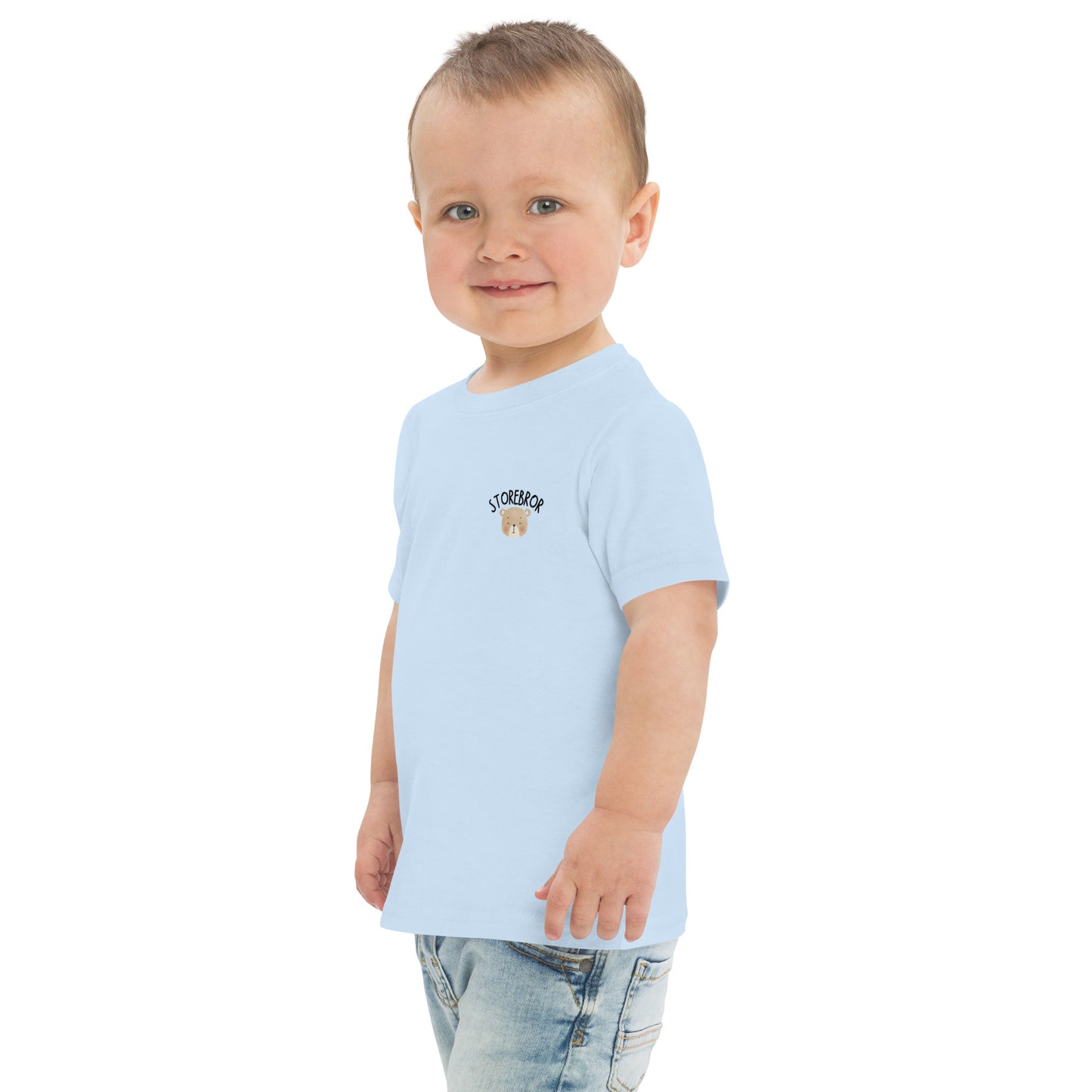 Storebror T-shirt - Teddy ljusblå