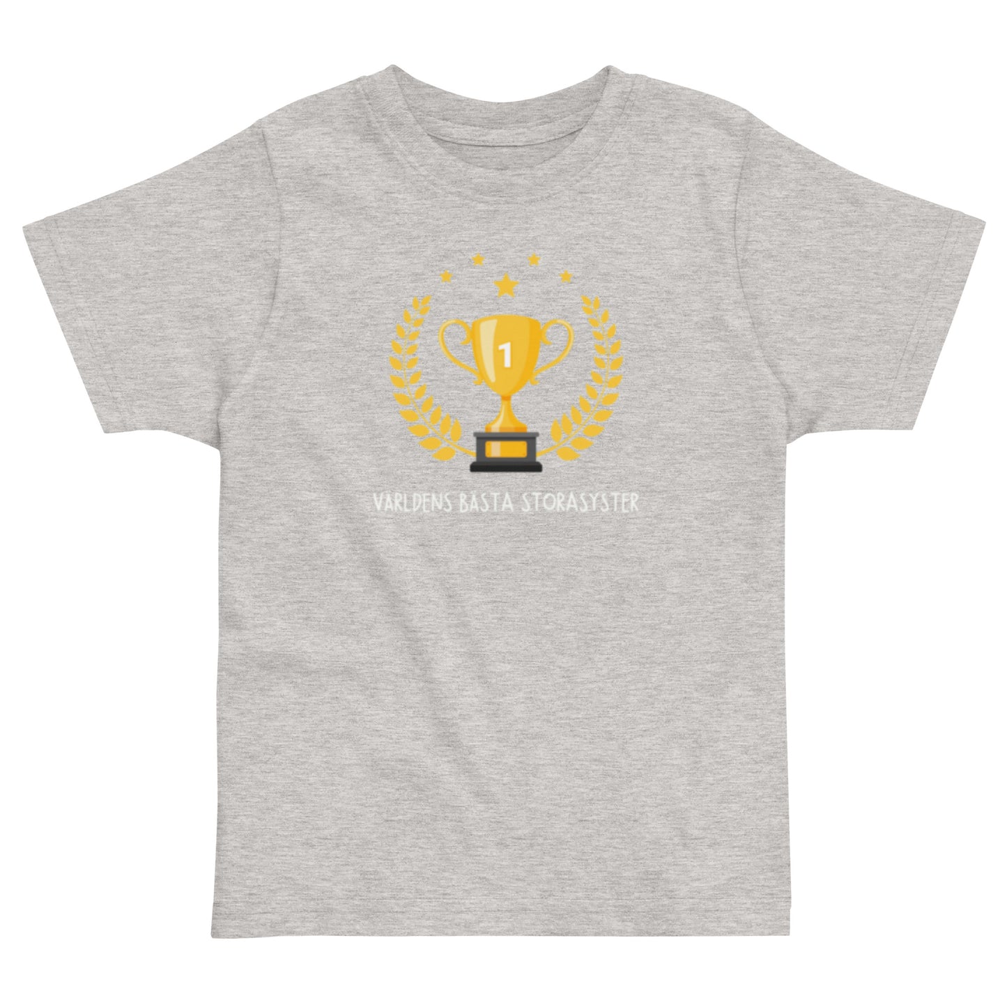 Världens Bästa Storasyster T-shirt grå