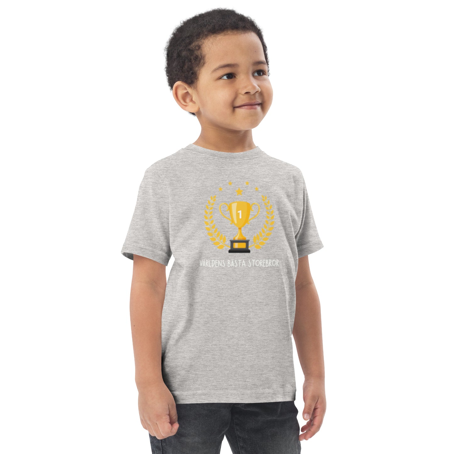 Världens Bästa Storebror T-shirt grå