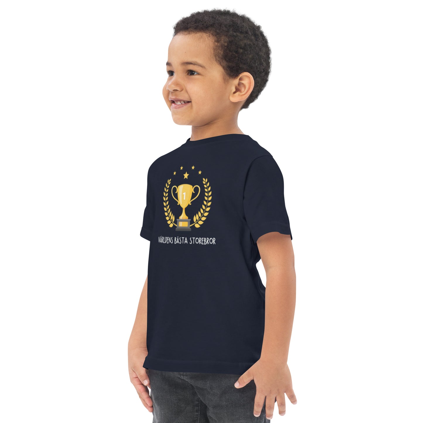 Världens Bästa Storebror T-shirt navy