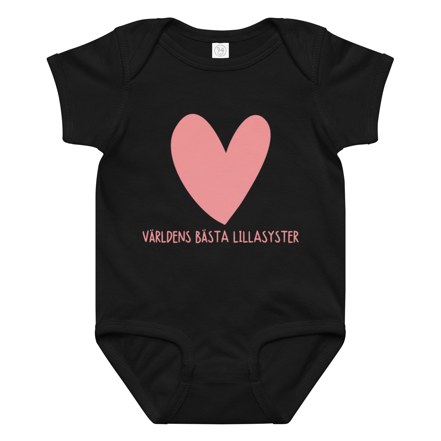 Världens Bästa Lillasyster Body - Heart