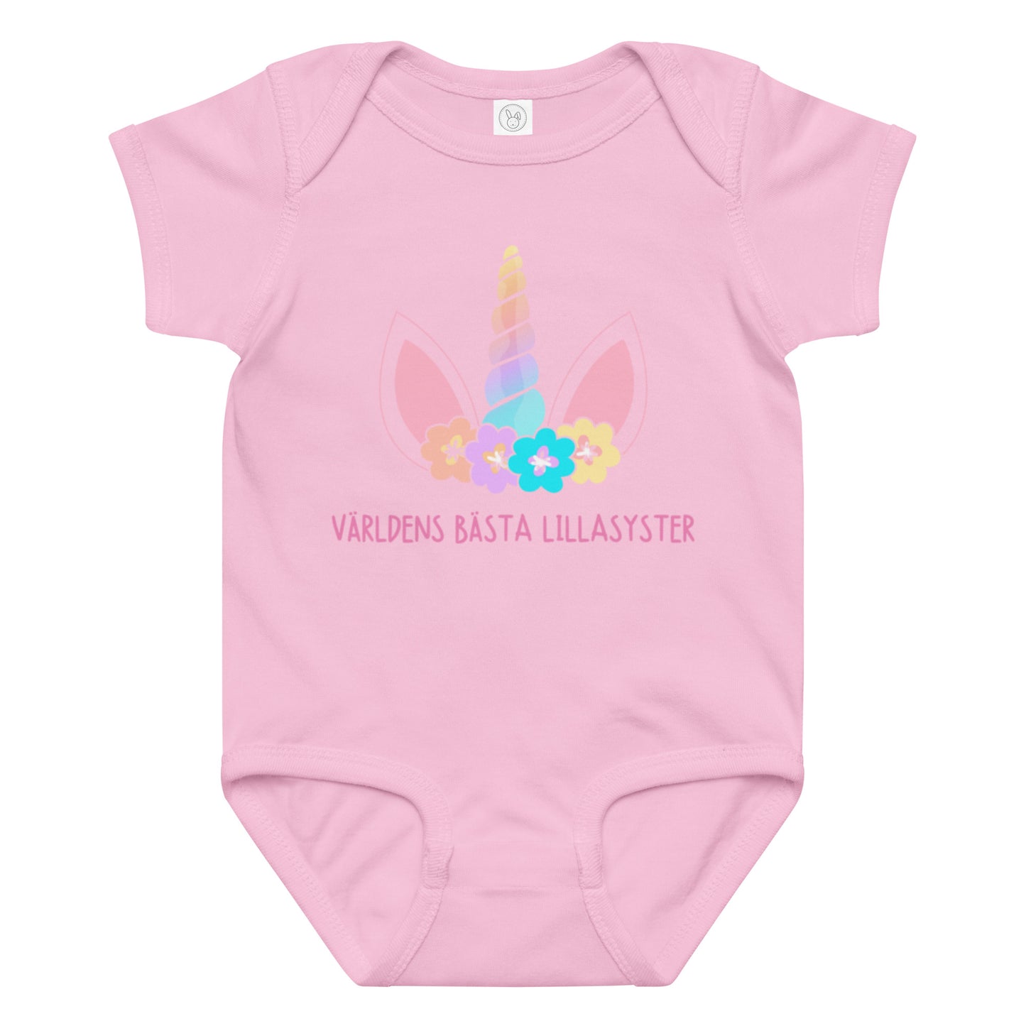 Lillasyster Body - Unicorn Magic rosa