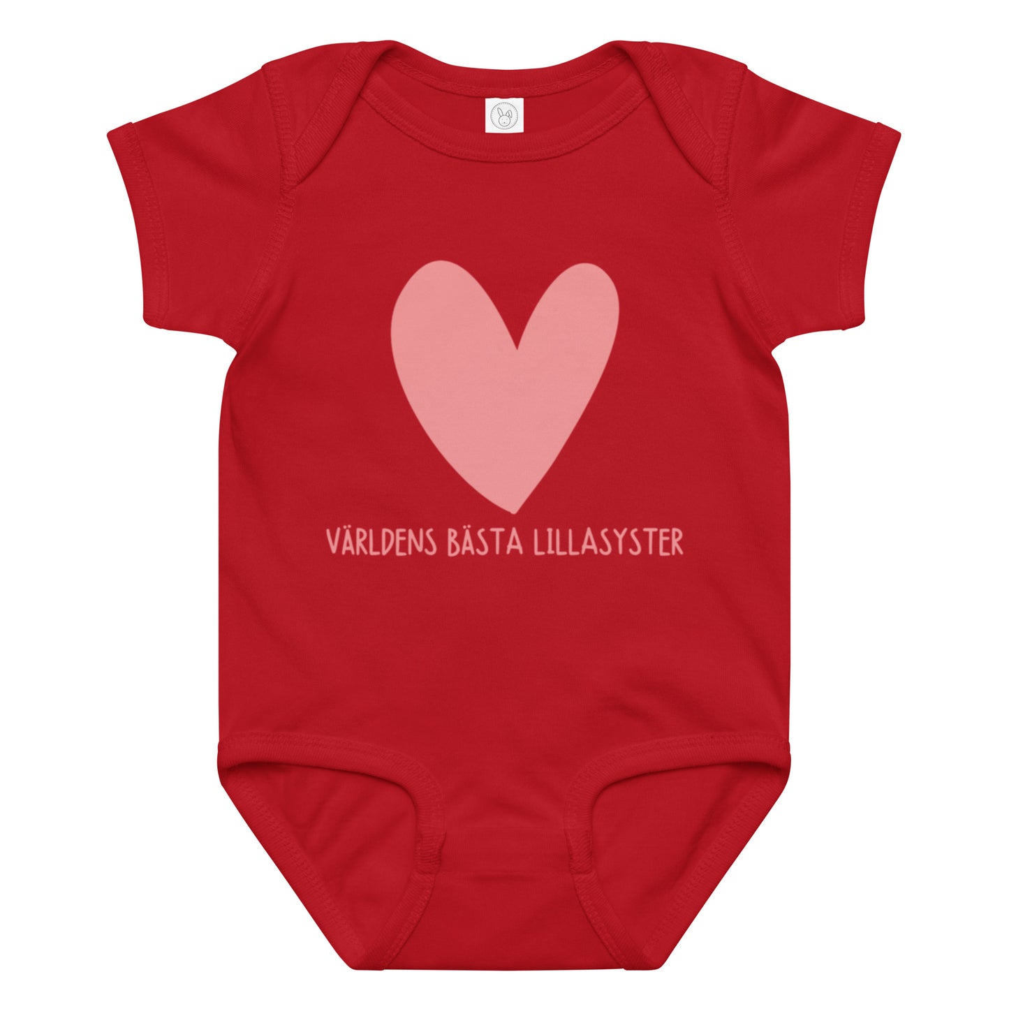 Världens Bästa Lillasyster Body - Heart