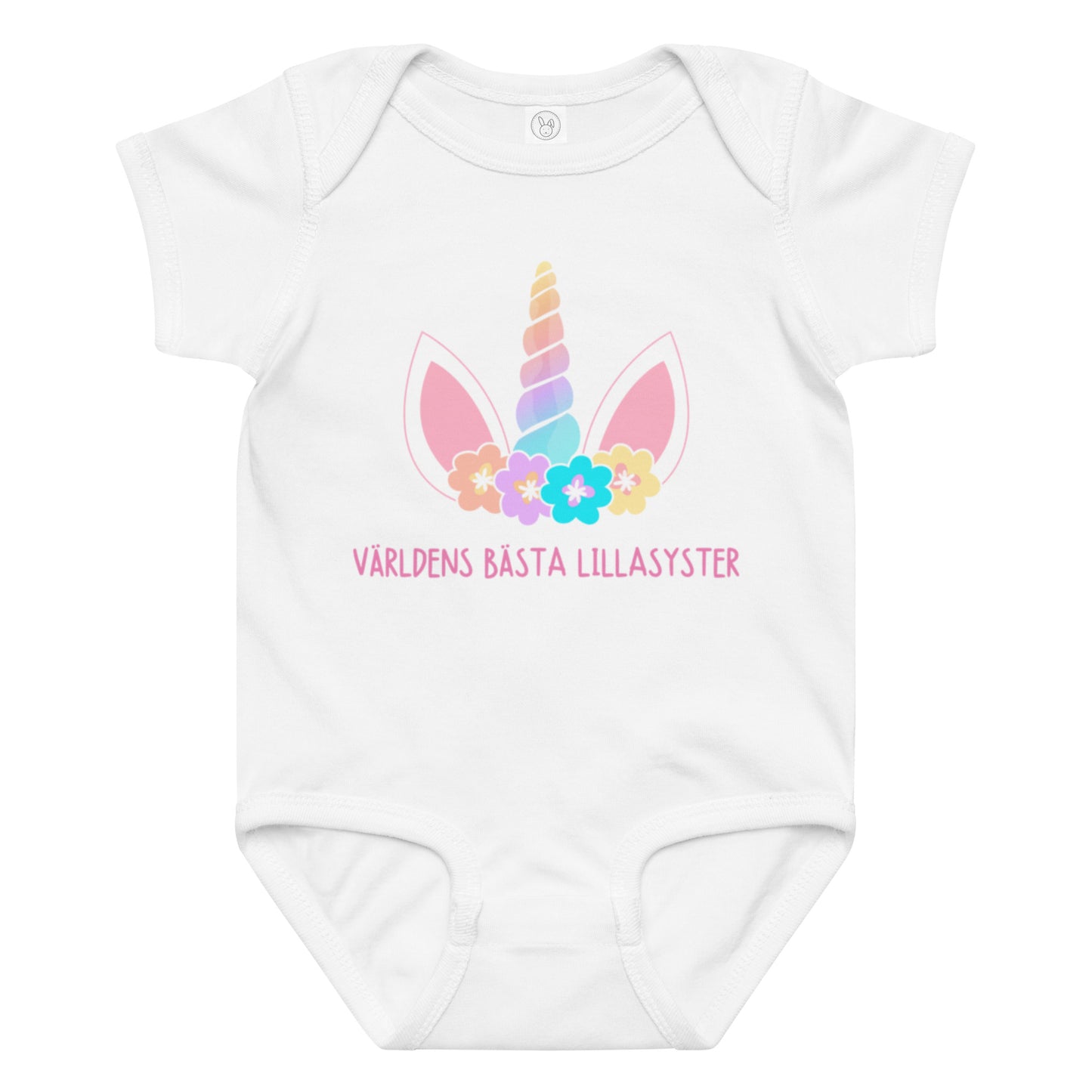 Lillasyster Body - Unicorn Magic vit