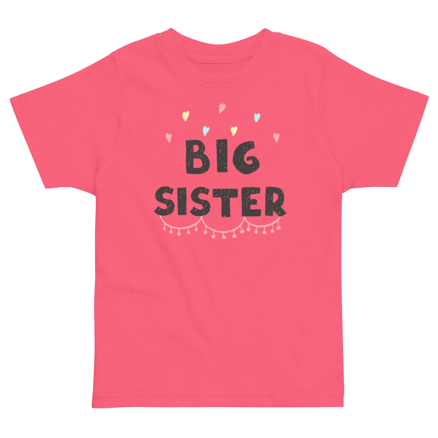 Big Sister T-shirt rosa
