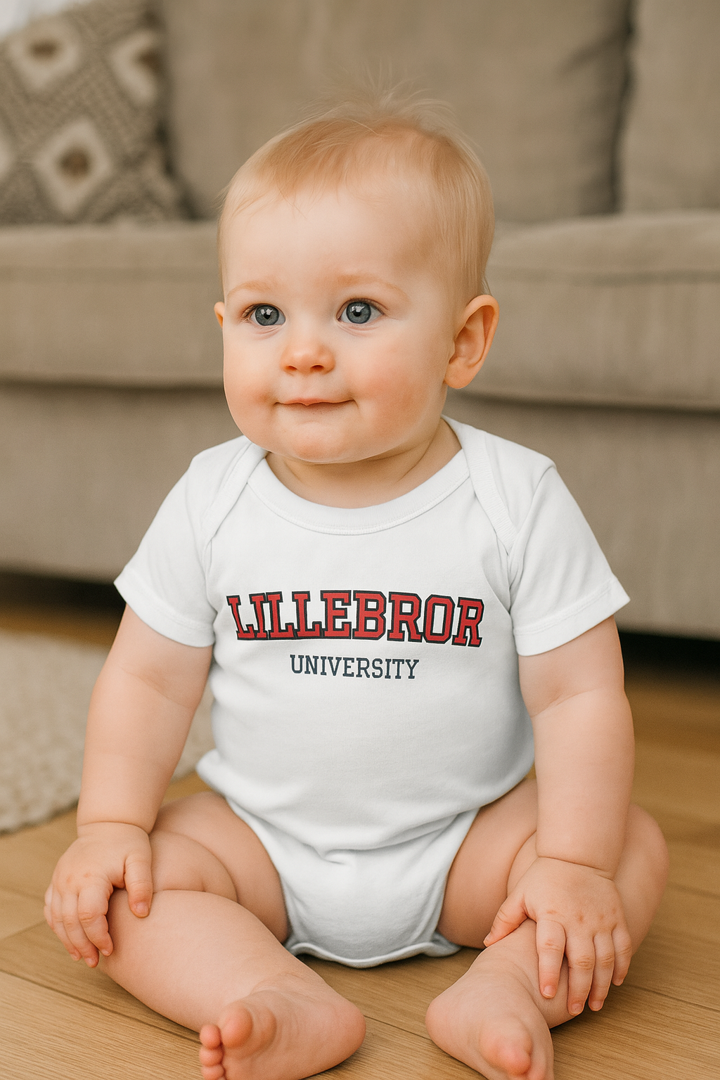 Bebis med en lillebror-tröja