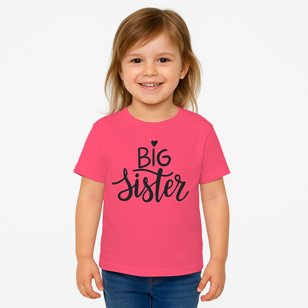 Rosa big sister t-shirt