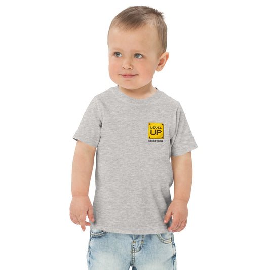 Level Up Storebror T-shirt i grå