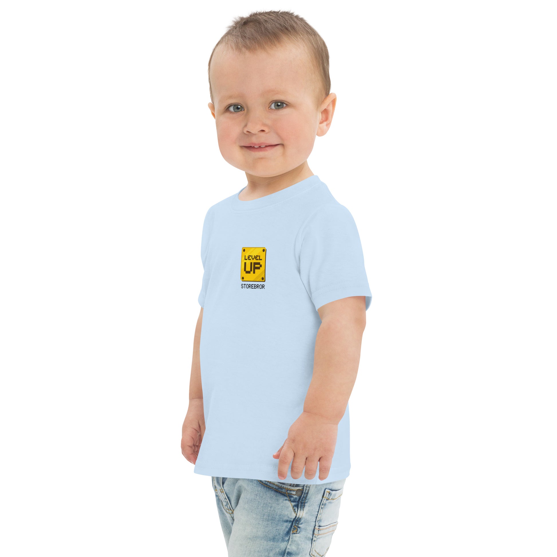 Level Up Storebror T-shirt blå