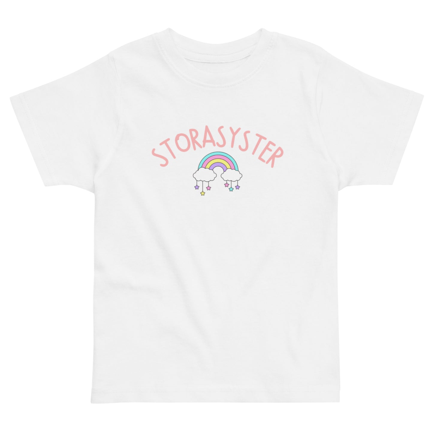 Storasyster T-shirt - Rainbow vit