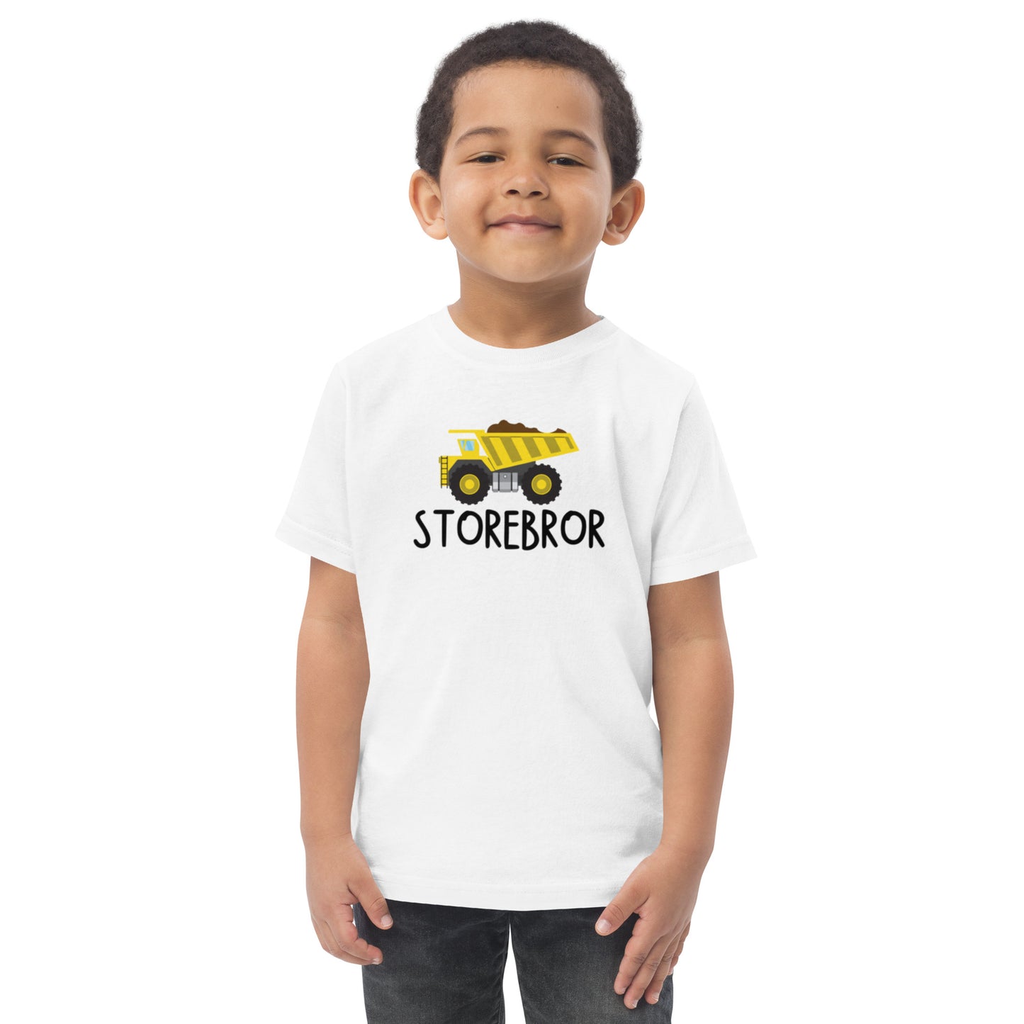 Storebror T-shirt - Truck vit