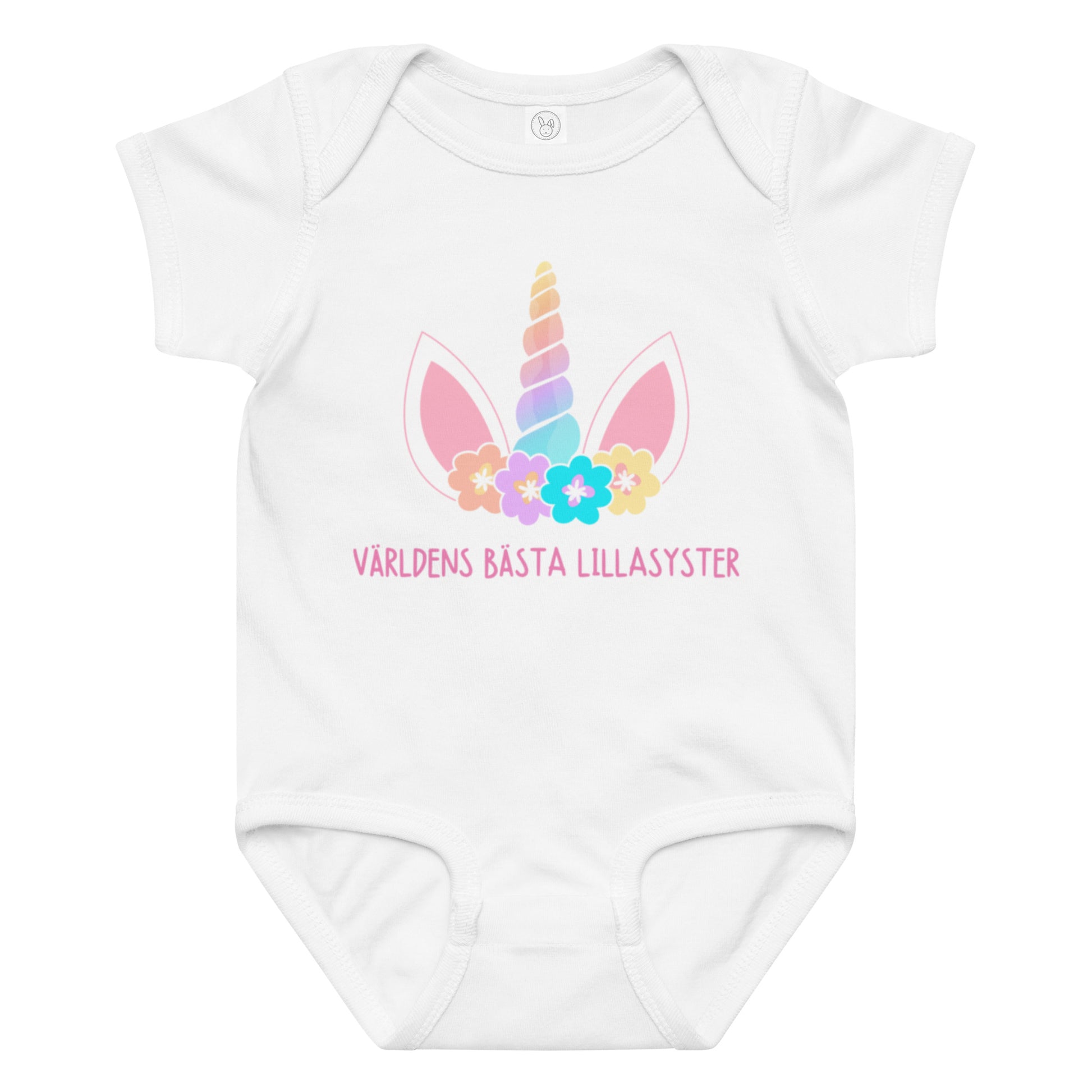Lillasyster Body - Unicorn Magic vit