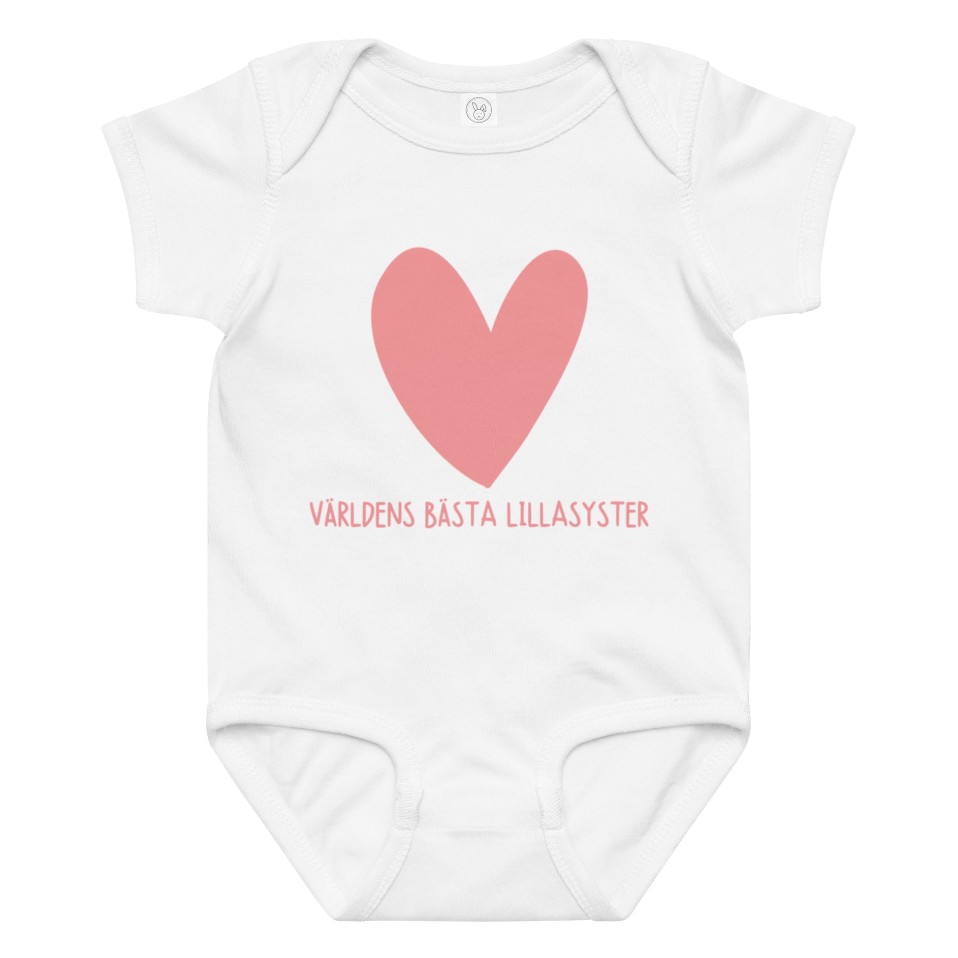 Världens Bästa Lillasyster Body - Heart