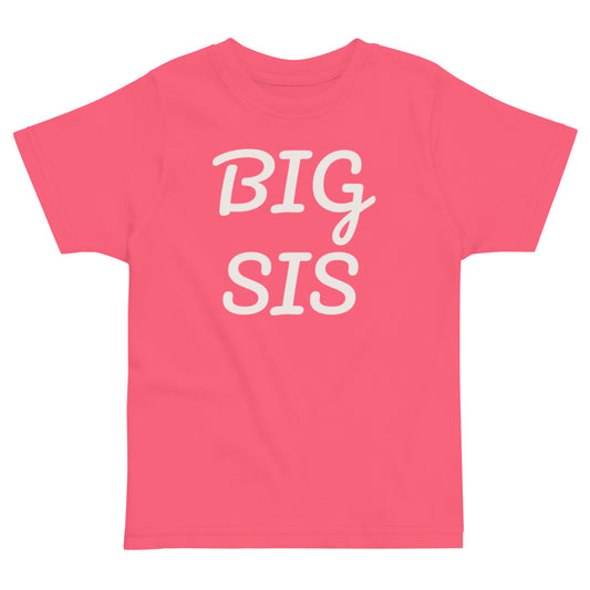 Big Sis T-Shirt rosa