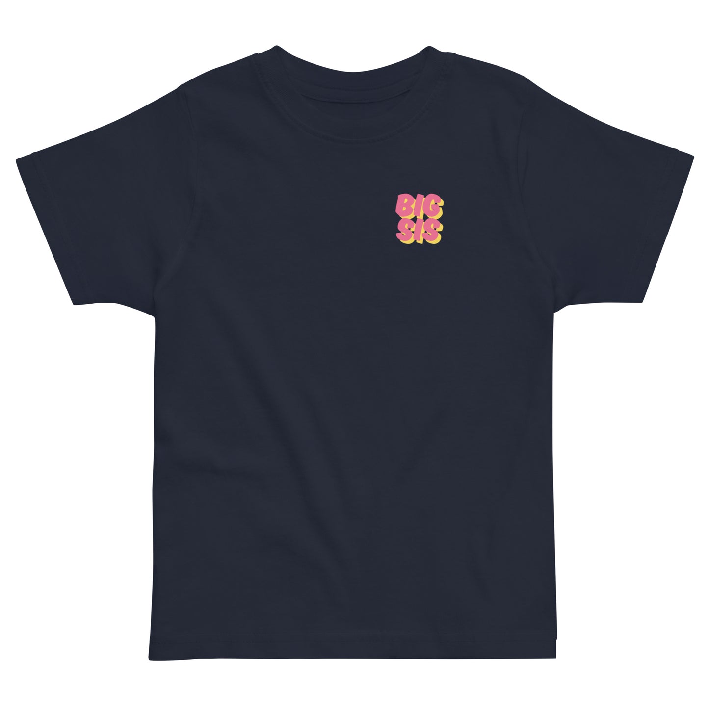 Big Sis T-shirt navy